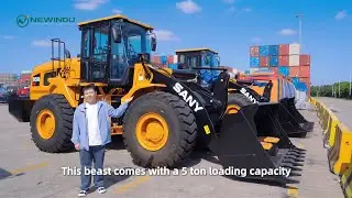 Rugged and Reliable: SANY SYL956H5 Wheel Loader Walkaround