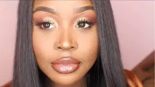 FULL GLAM GOLD CUT CREASE | WOC | MORPHE 3502