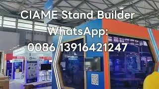 standbouwer voor de China International Agricultural Machinery Exhibition (CIAME)