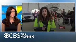 Alex Bozarjian, reporter slapped by man during race coverage: 