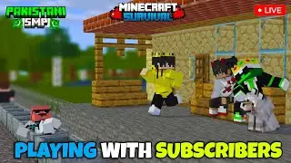 Minecraft Pakistani SMP Live 🔥 24/7 Cracked Server | Java + MCPE Players Join Fast! 🇵🇰