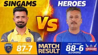 Chennai Singam vs Delhi Superheroes FULL Highlight Match NO-18 || ISPL SEASON-3 