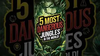 5 Most Dangerous Jungles in the World #DangerousJungles #JungleExploration#facts #shorts