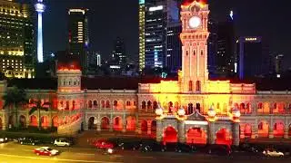 Kuala Lumpur Drone Footage | Sultan Abdul Samad Building | DJI Mavic Mini Footage