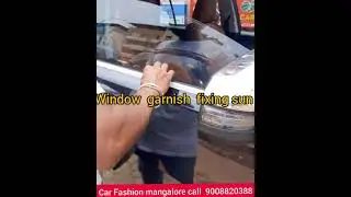 Innova crysta Sun control  and seat cover  and door visor and window garnish  car Fashion mangalore