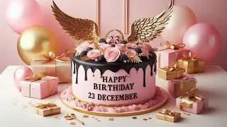 23 December Happy Birthday to you | Birthday Song 🥳 happy birthday wishes 23 December . Trending 
