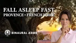 Provence Sleep Story (French Voice) | Deep Relaxation White Noise for Deep Sleep #asmrsounds #sleep