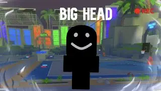 Trolling with big head in hoopz