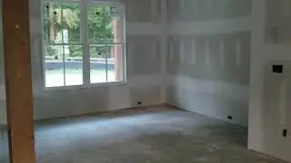 Sheetrock/Drywall Plaster (Mud) Completed