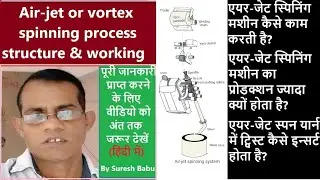 Air-jet spinning process l Vortex spinning method l Open end spinning process # open end spinning