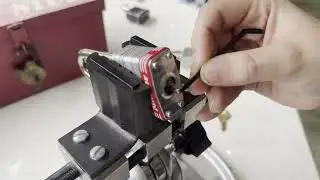 Red Master Lock no. 3 raked #lockpicking #locksport #padlock