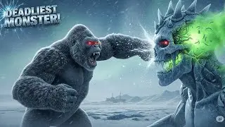 KING KONG Fights DEADLIEST Arctic Monster in 2025!