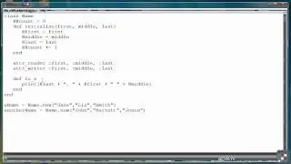 Infinite Skills: Ruby Programming 39 - Class Variables