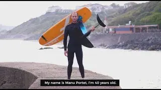 Surf foiling in the Basque Country | Manu Portet