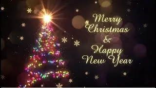 Merry Christmas Greetings Video | Animated Happy Christmas Wishes with Jingle Bells for All Of You
