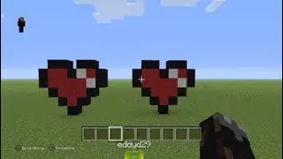 Minecraft pixel art tutorial-Heart