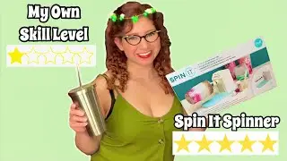 Spin It Tumbler Turner Review and How I Failed at Making My Own Cups