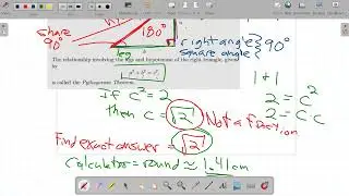 MTH025 Pythagorean theorem