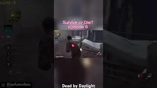 Survive or Die? Episode 6 versus The Huntress - fun chase 😍 #deadbydaylight #dbd #vtuber