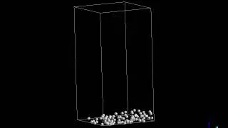 Particles Interaction with DEM