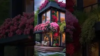 Modern Luxury Home with Vibrant Vertical Garden. #homedecor #design #ModernHome