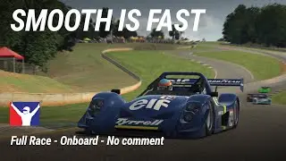 iRacing Uncut Road Atlanta Race - Radical RS8 Onboard + Logitech G29 Wheel + DIY Sim Rig