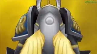 Digimon: Patamon Warp Digivolve to Eraphimon
