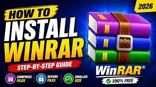 Install WinRAR in 3 Minutes 2026 – Beginner Friendly Guide