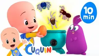Surprise Eggs: Insects | Cleo & Cuquin | Toddlers | Learning
