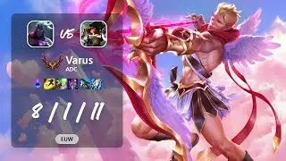 Varus ADC vs Miss Fortune - EUW GrandMaster Patch 13.10