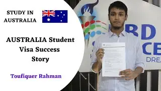 Australia Student Visa Success Story | Study in Australia | Study in University of Tasmania