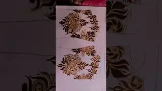 newest henna Leg design #mehndi #henna #shorts #shortvideo #art #artist #artwork