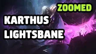 KARTHUS LIGHTSBANE SKIN ZOOMED SPOTLIGHT - LEAGUE OF LEGENDS