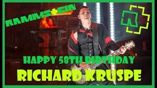 Happy 58th Birthday Richard Kruspe