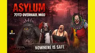Exploring Asylum MOD CUSTOM  Workbenches in 7 Days to Die 2025!! this mod is EPIC