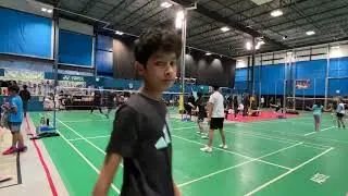 Battledore Badminton 2025 Doubles Game 1