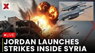 Jordan Strikes Syria LIVE: Jordan Launches strikes On Drug Networks In Southern Syria | NewsX World