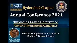 Mr. Vijaya Kittu Manda - ACFE Hyderabad Annual Conference 2021