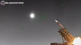 Украинская зенитная ракета МИМ-104 &laquo;Патриот&raquo; перехватывает 2 российские баллистические ракеты &laquo;Ис...