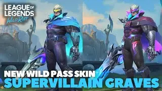 New Wild Pass Skin - Super Villain Graves