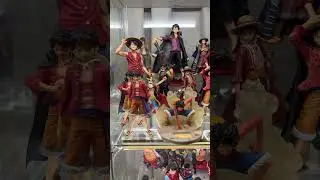 My One Piece Luffy Figure Collection #onepiece #luffy #animefigures #onepiecefan #gear5