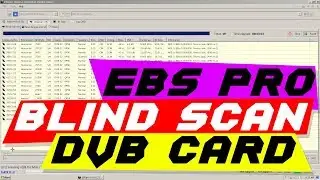Cara Menggunakan EBS Pro Blind Scan DVB Card Parabola