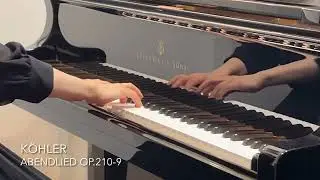 K&ouml;hler - Kinder Album Op.210-9 Abendlied　／　ケーラー：「こどものためのアルバム」Op.210より　9. 夕べの歌