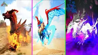ARK - Tổng hợp các sinh vật truyền thuyết Kỳ Lân huyền bí | GHTG