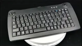 Accuratus 573 - Wireless Infra Red Mini Keyboard with Trackball