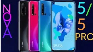 Huawei Nova 5 | Nova 5 Pro Global Launch Countries Names | Official Trailer video