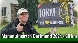 30 km Mammutmarsch 2024 Dortmund - mein erster Versuch