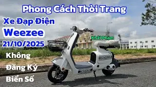 Cận cảnh xe đạp điện WEEZEE cực xinh + giá bán ngày 21/10/25 tại CH Mai Duyên. Khải Phạm #espero #xe