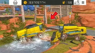 Wheat Harvesting With New Holland Harvester In Fs18 | Fs18 Multiplayer Gameplay | Timelapse 
