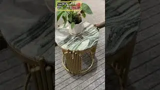 Marble stone side table for flowers  #edgstone